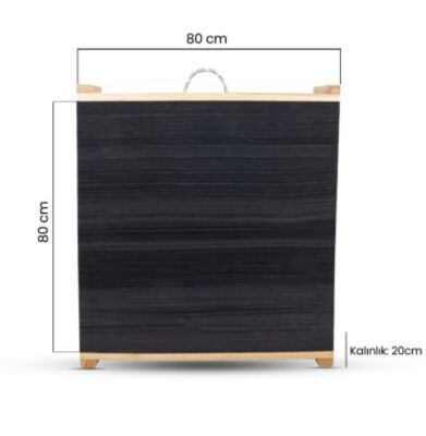 ASES HEDEF MİNDERİ 80x80x20 CM - 2