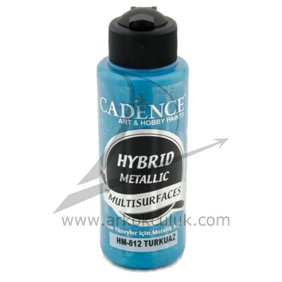 Cadence Hybrid Metalik Akrilik Boya Altın 120 ml - 2