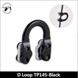 D Loop TP145 Siyah Metal Lup Makaralı Yaylara Uygun - TOPOINT