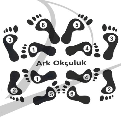 BRANDA AYAK İZİ ŞABLONU - 1