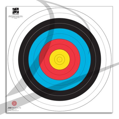 JVD Hedef Kağıdı FITA - 80 CM lik Hedef Yüzü - 1