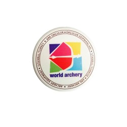 OKÇULAR İÇİN HEDİYELİK MUM KUTUSU WORLD ARCHERY BASKILI - Ark Okçuluk