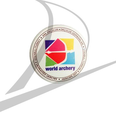 OKÇULAR İÇİN HEDİYELİK MUM KUTUSU WORLD ARCHERY BASKILI - 1