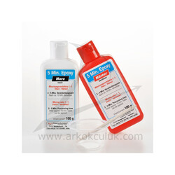 R&G 5 dakikalık epoxy kit / 100 gr - (MR 1:1) - R&G