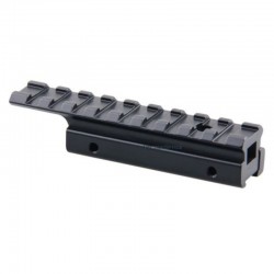 VECTOR - Vector Dovetail to Weaver Rail Extended Riser Mount (Q)